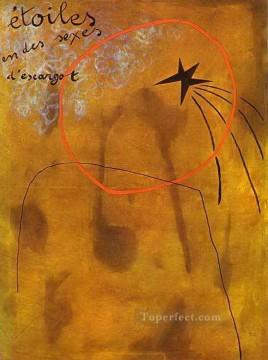 Protagonistas de Sexos de caracoles Joan Miró Pinturas al óleo